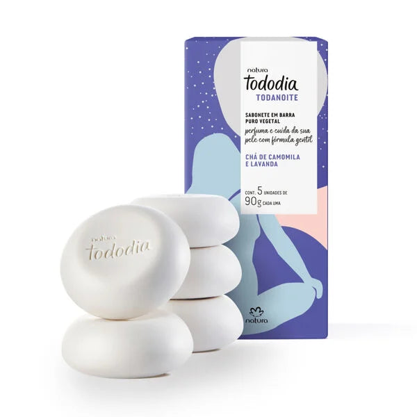 Jabones en barra TODODIA - caja con 5 jabones de 90g | Pillaca