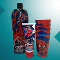 AVON Regalo Spiderman: Shampoo y acondicionador 2 en 1 (750 ml) + Gel para el cabello (100 gr) + Set de vasos Spiderman (4x200 l)