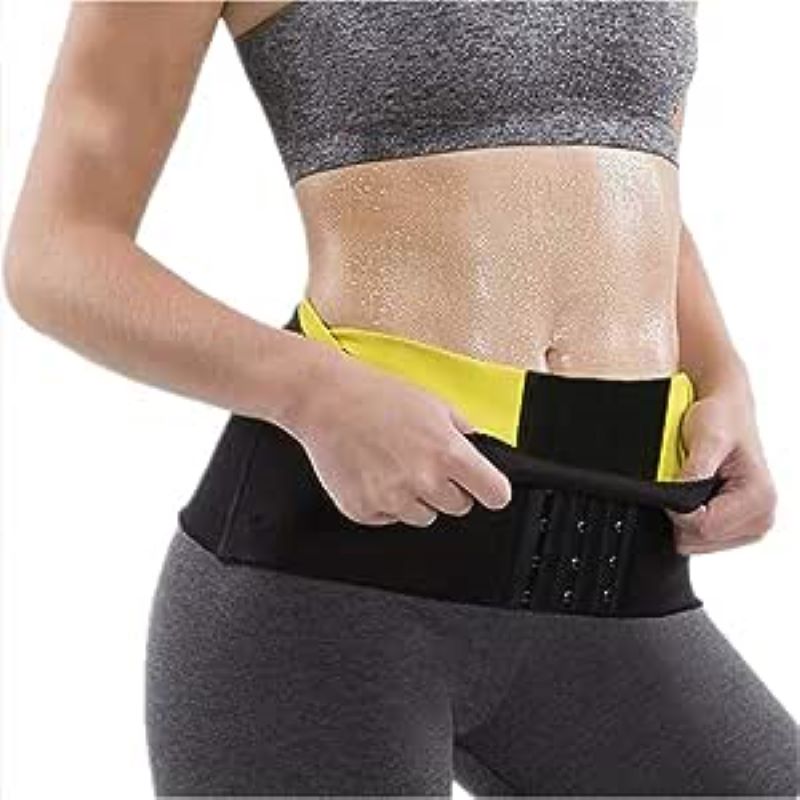 Cinturilla reductora tipo sauna con 3 niveles de ajuste, material neopreno para calor localizado. Imagen Portada | Pillaca
