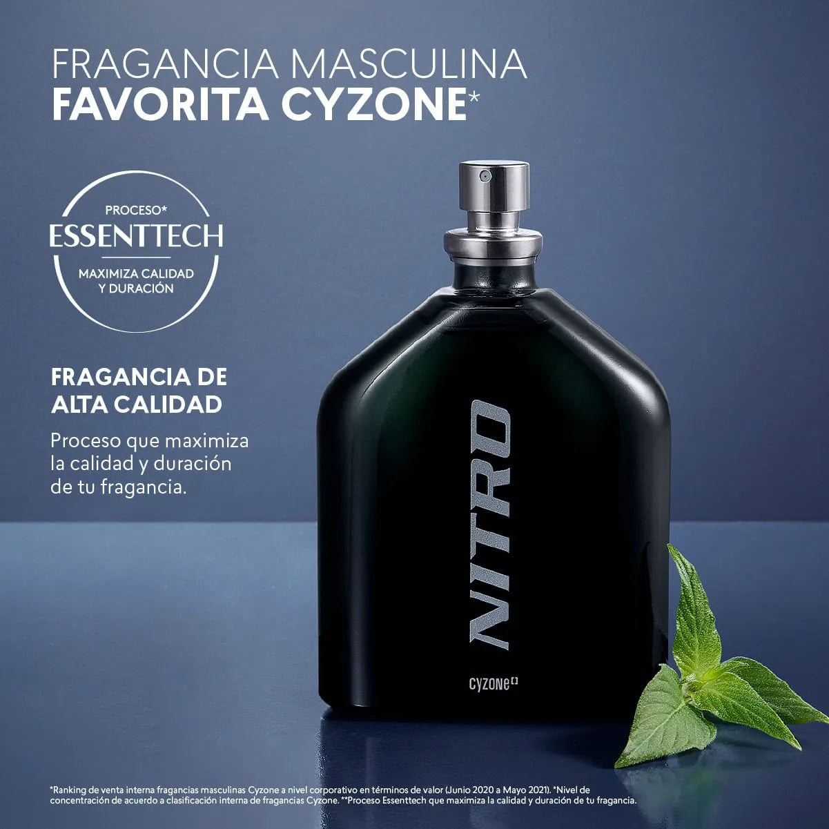 CYZONE NITRO Eau de toilette masculina (100 ml)