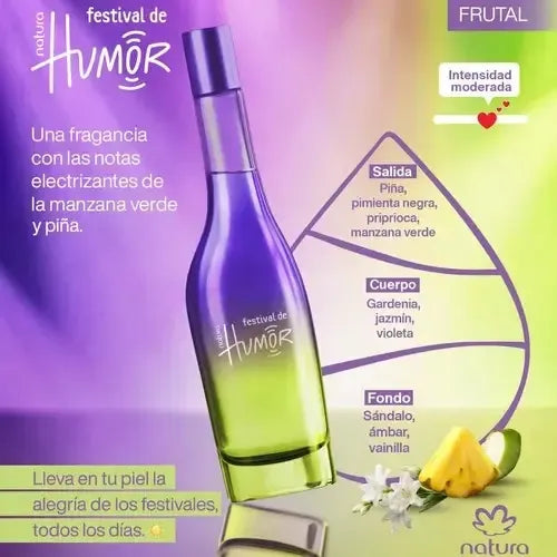 NATURA Loción Femenina Festival de Humor (75 ml)