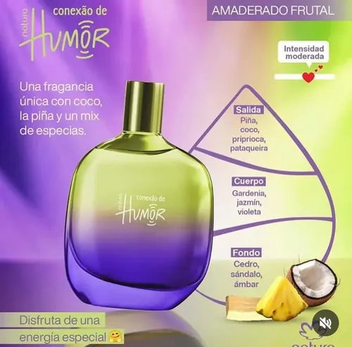 NATURA Loción Masculina Conexión de Humor (75 ml)