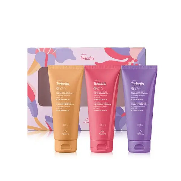 NATURA Regalo Caja de cremas corporales TodoDía. (3x100 ml)