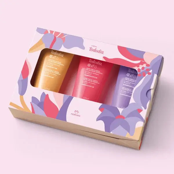 NATURA Regalo Caja de cremas corporales TodoDía. (3x100 ml)