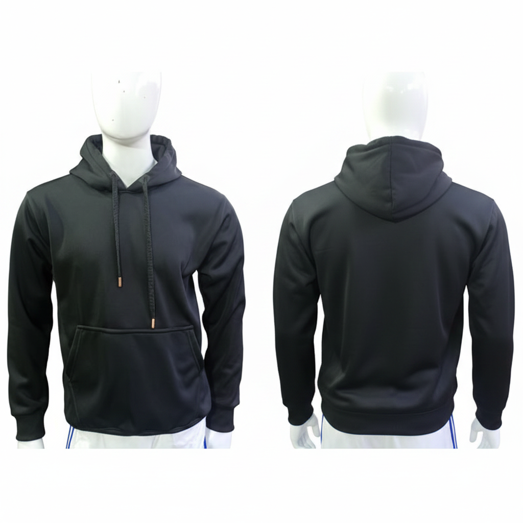 Hoodie para hombre cerrado con capota y bolsillo tipo canguro, peso 300 g, 100% poliéster perchado supermasterx, referencia 20002H | Pillaca