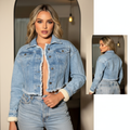 Chaqueta Canzu – Denim con Borrego