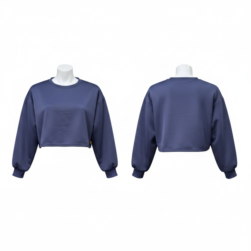 Hoodie cerrado para dama, diseño overside, sin capota, sin bolsillos, peso 300 g, 100% poliéster perchado supermasterx, referencia 10002D | Pillaca