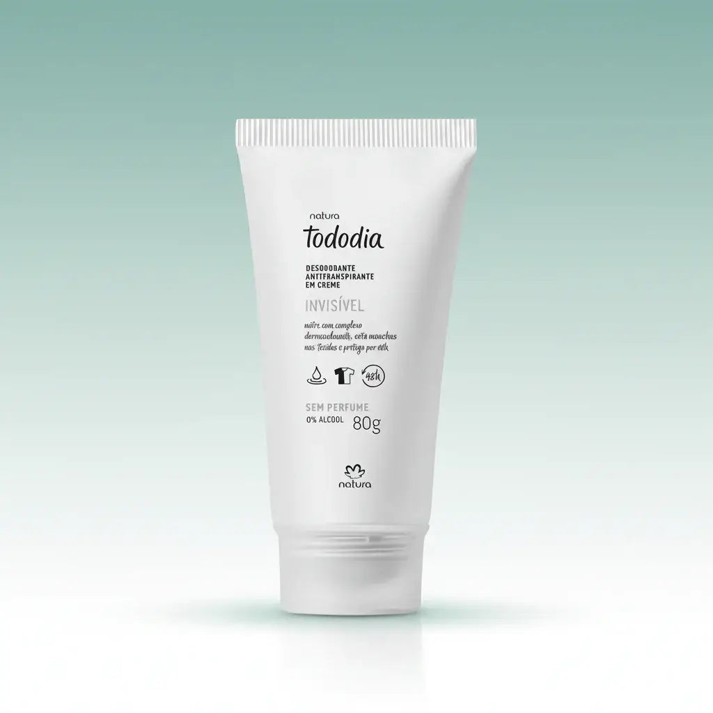 NATURA Desodorante antitranspirante invisible en crema (80 gr)