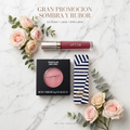 Combo de belleza MAC y Stila con rubor MAC Powder Blush, bálsamo labial MAC Suntints y pintura semibrillante Stila Michelangelo, 3 piezas exclusivas | Pillaca
